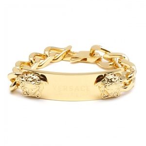 VERSACE Medusa Gold Bracelet Lobster ClawFastening